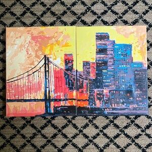 Painting of NYC